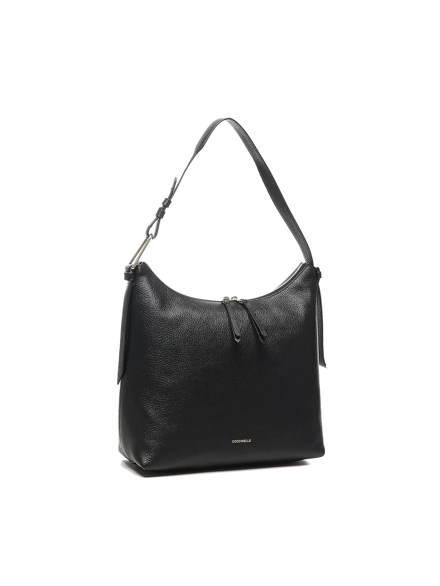 HANDBAG GRAINED LEATHER / NOIR E1R1K130201 001 COCCINELLE 