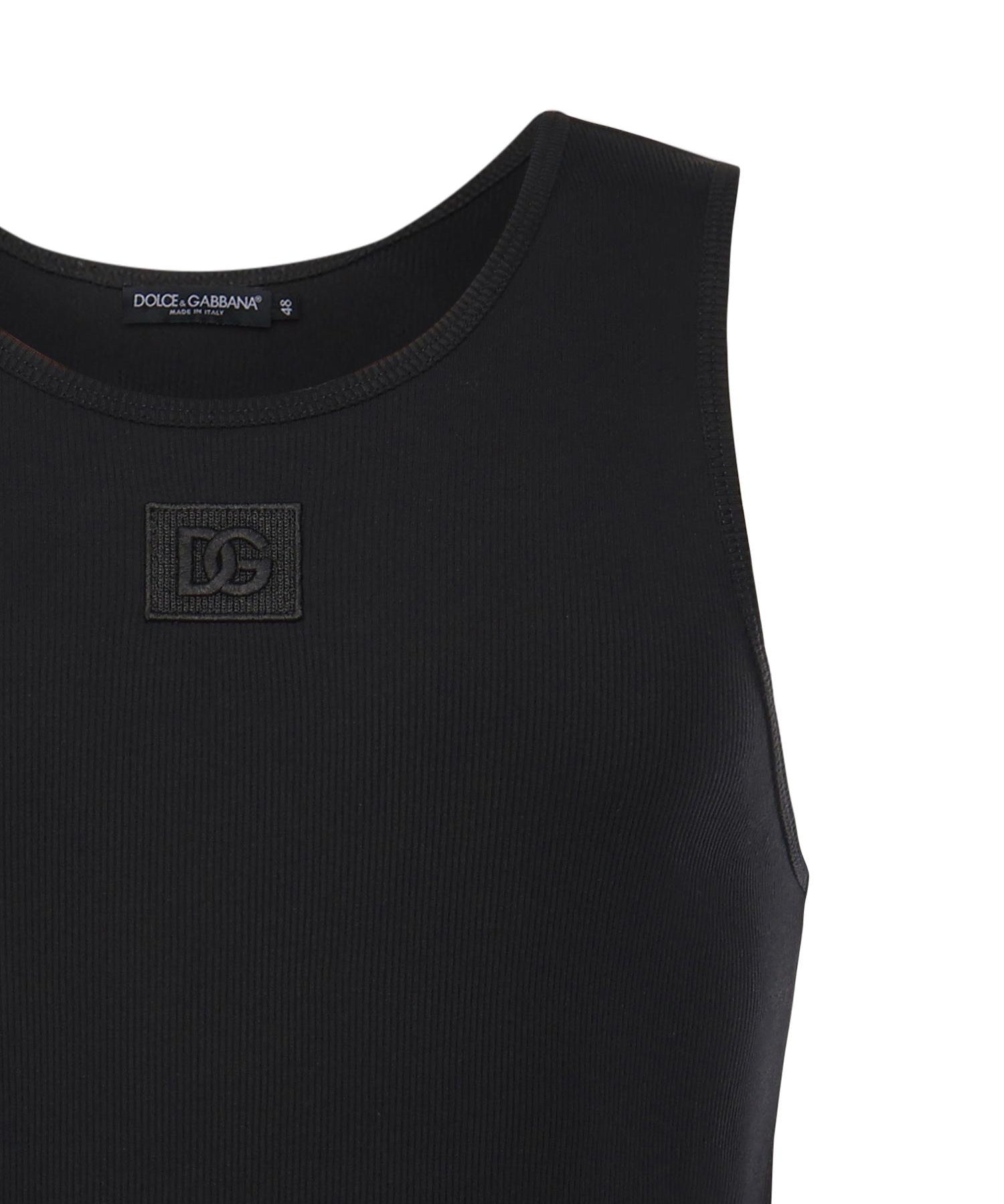 Canotta a costine G8QG9Z FU7AVN0000 DOLCE & GABBANA 