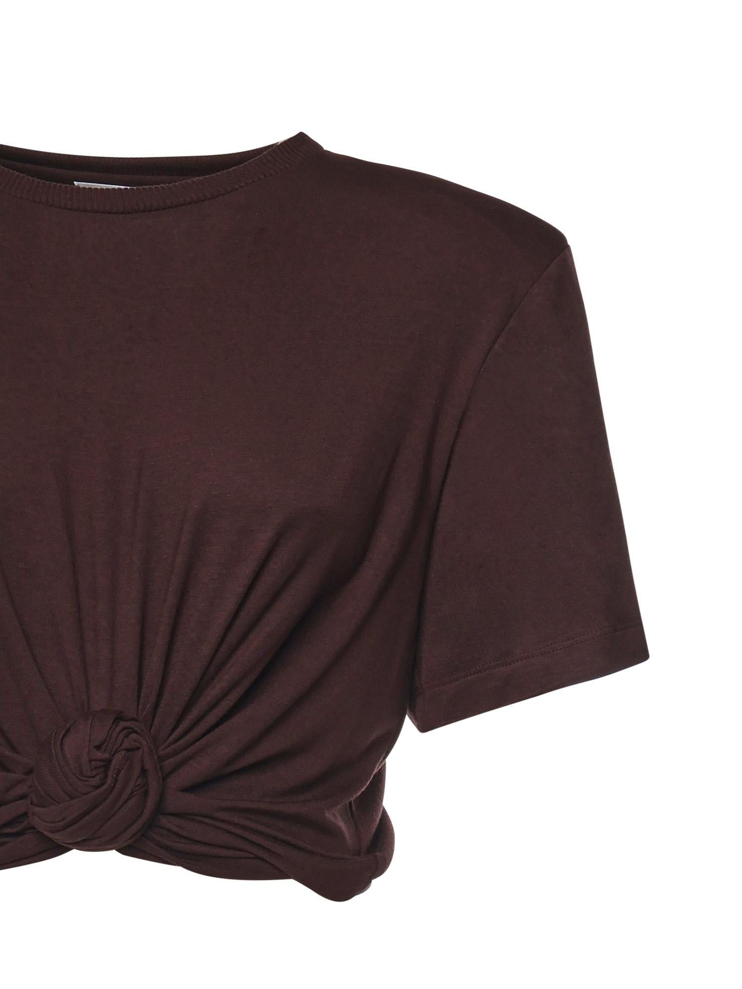 T-shirt cropped in jersey 102426  MAGDA BUTRYM 
