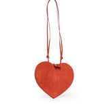 Borsa a tracolla Le Cœur in pelle e suede AA1P003CA577 A50 ALAIA 