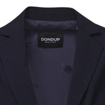 Smanicato monopetto in denim e tela di lana DJ726 DS0345MLQ1800 DONDUP 