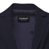 Smanicato monopetto in denim e tela di lana DJ726 DS0345MLQ1800 DONDUP 