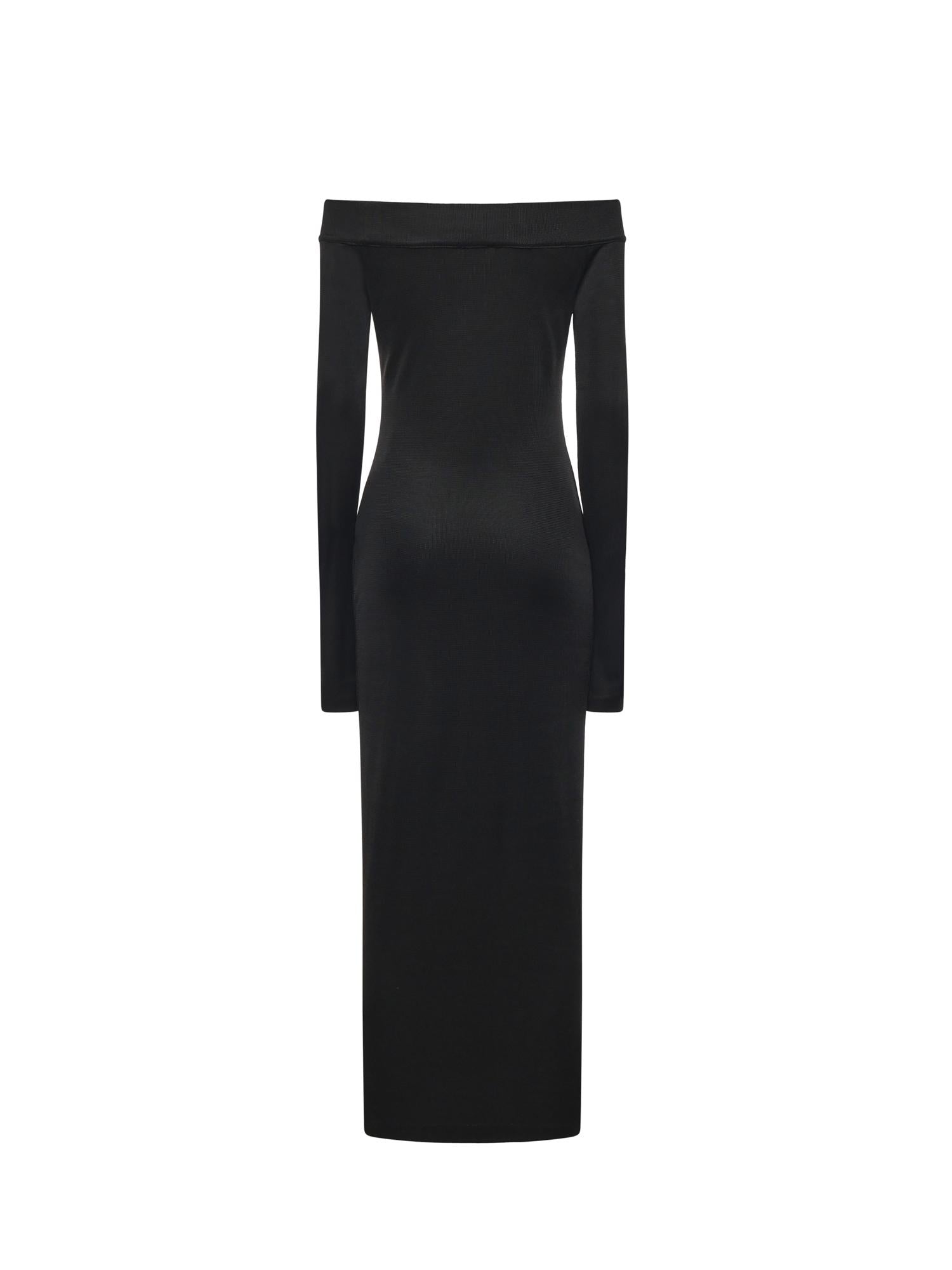 Abito midi Talia T190161A TJV155BLACK THE ANDAMANE 