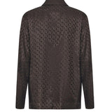 Camicia in seta FF jacquard FS8287 AUQGF1T6H FENDI 