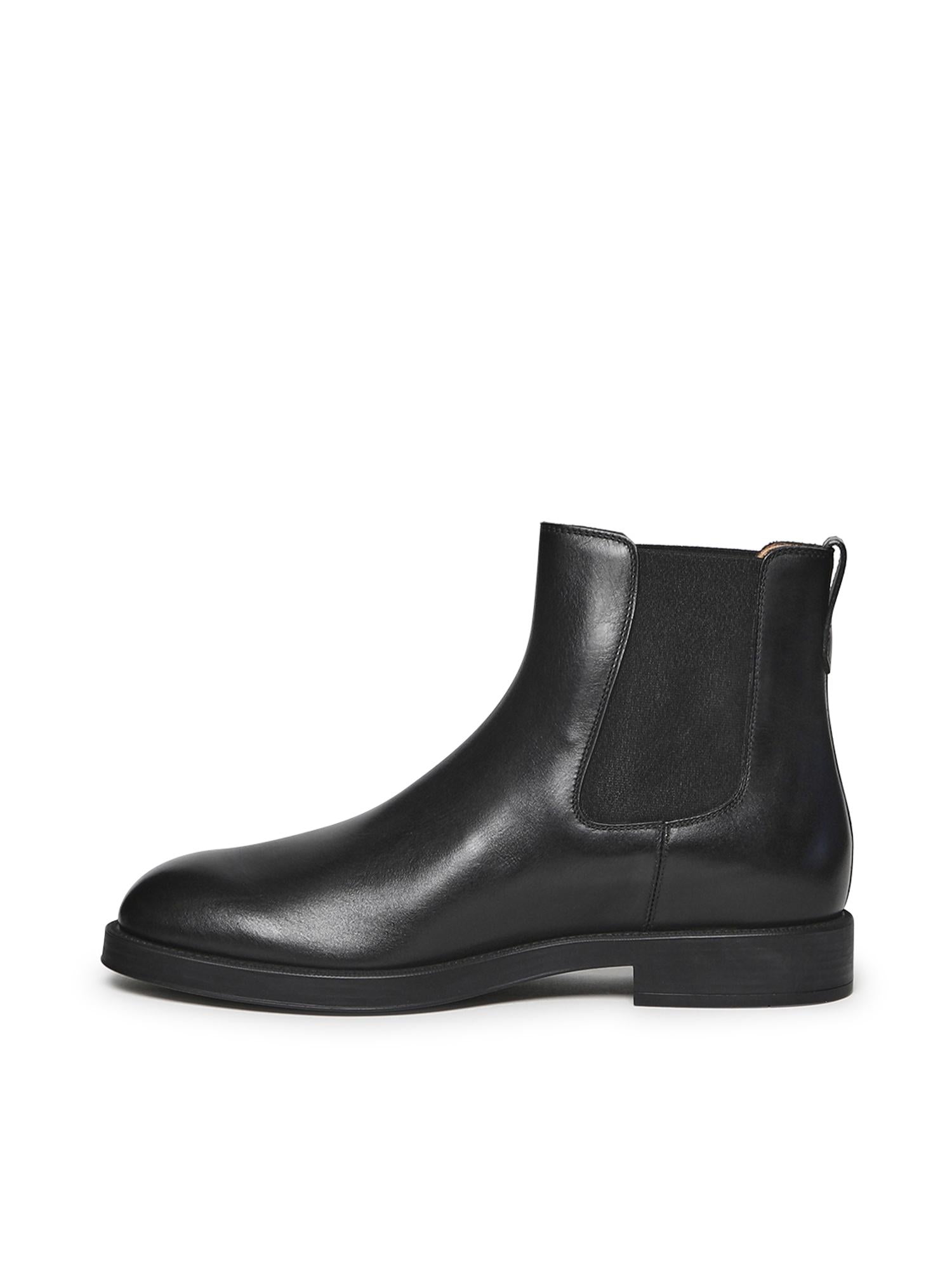 Stivaletto Chelsea in pelle XXM75L00P20D90 B999 TOD'S 