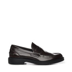 Mocassino Dover in pelle 22937 MORO ANTICA CUOIERIA 