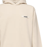 Felpa Le Hoodie Gros Grain<BR/> 25EHOM00247AJ00126 150 JACQUEMUS 