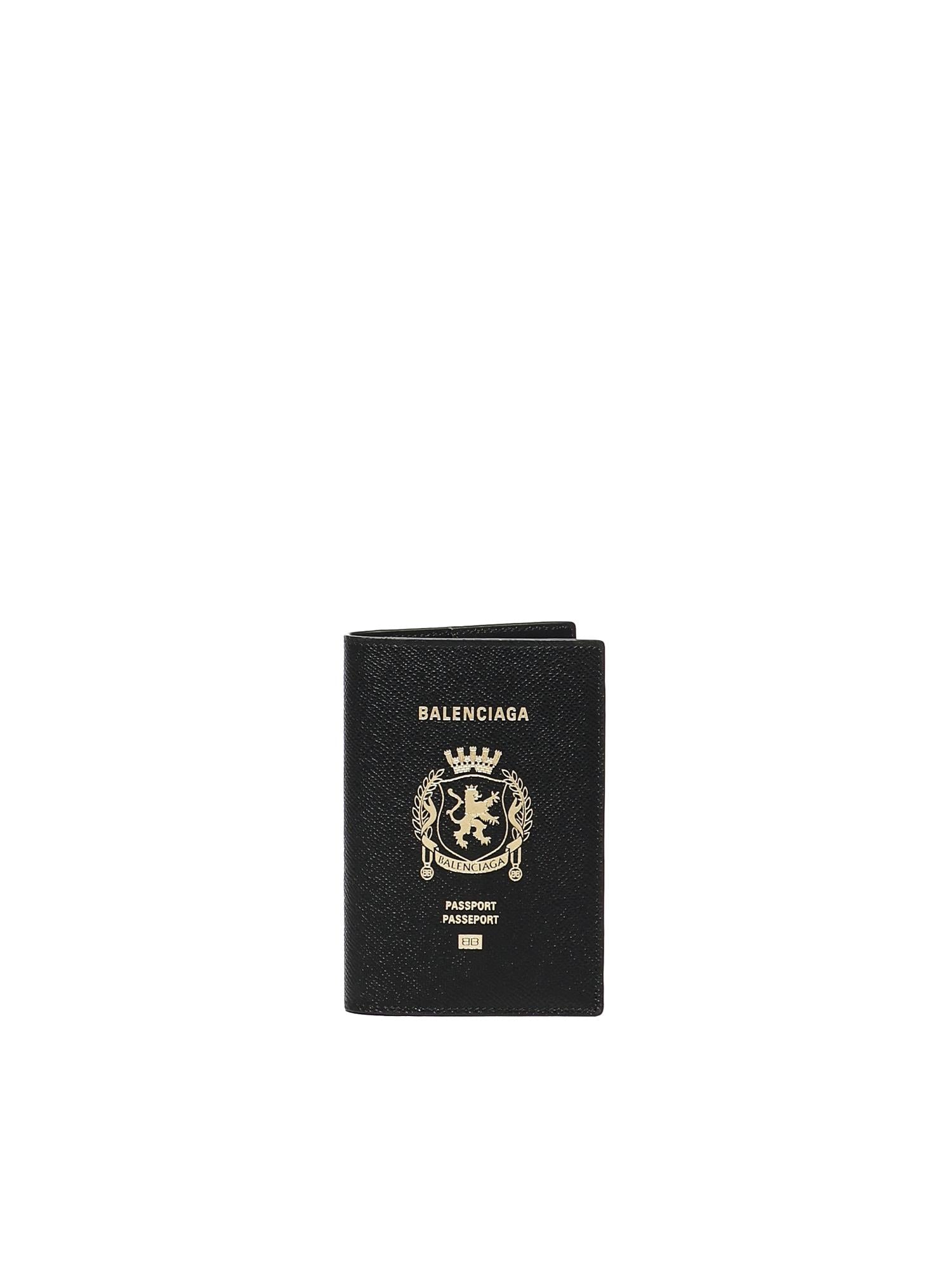 Custodia Passport in pelle 787742 2AA3R1000 BALENCIAGA 