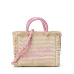 Borsa Vanity micro effetto paglia <BR/> VAMI009 00415L MC2 SAINT BARTH 