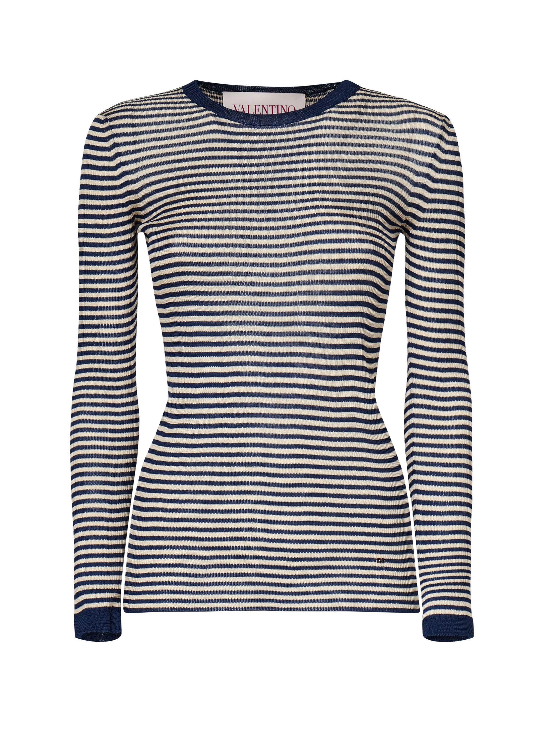 Maglia a righe 6B3KC62S 946QPQ VALENTINO GARAVANI 