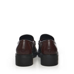Mocassino in pelle con Morsetto 840725 0GQ002270 GUCCI 