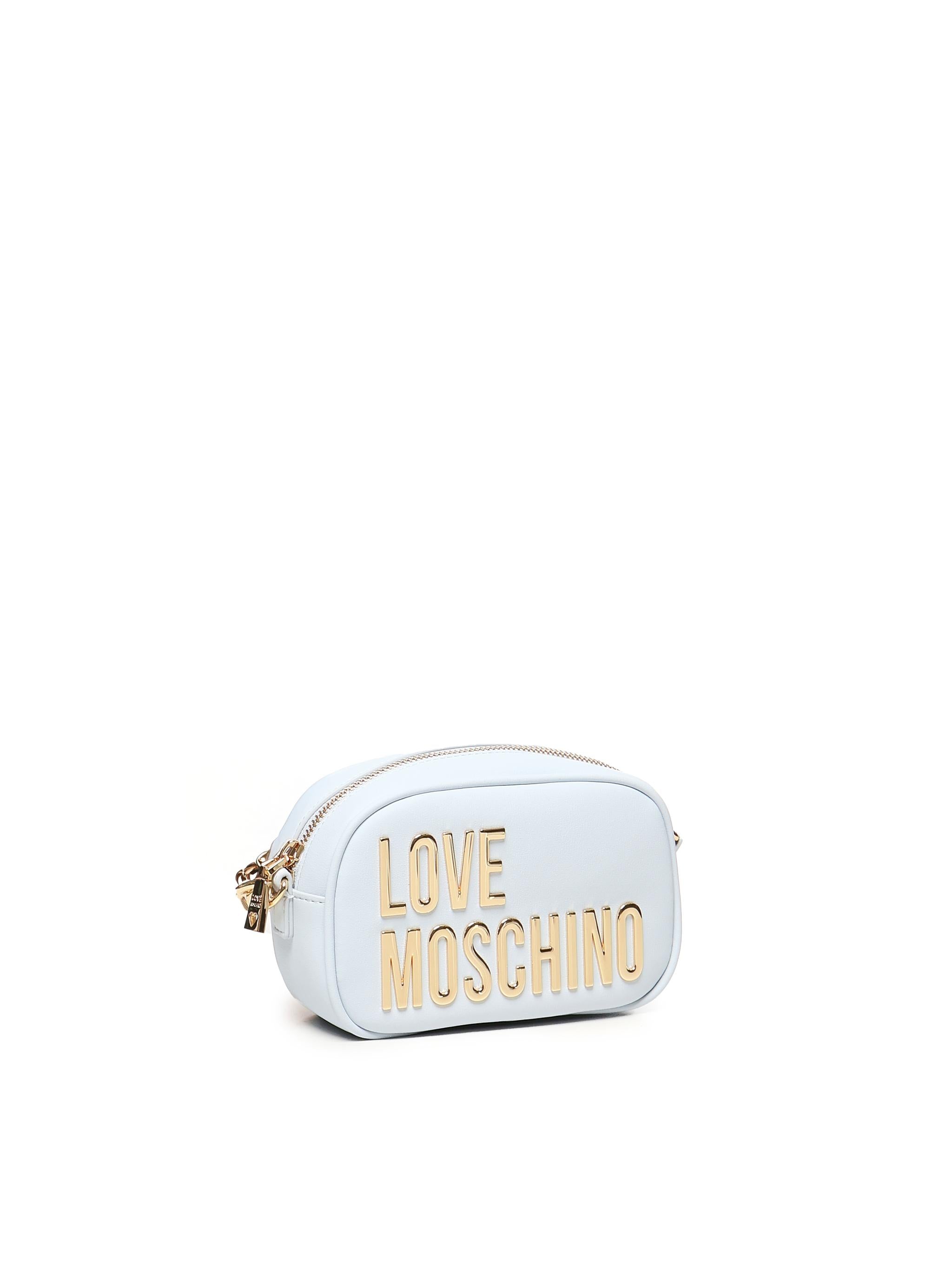 Borsa a tracolla con logo JC4026PP1MKD0 712 LOVE MOSCHINO 