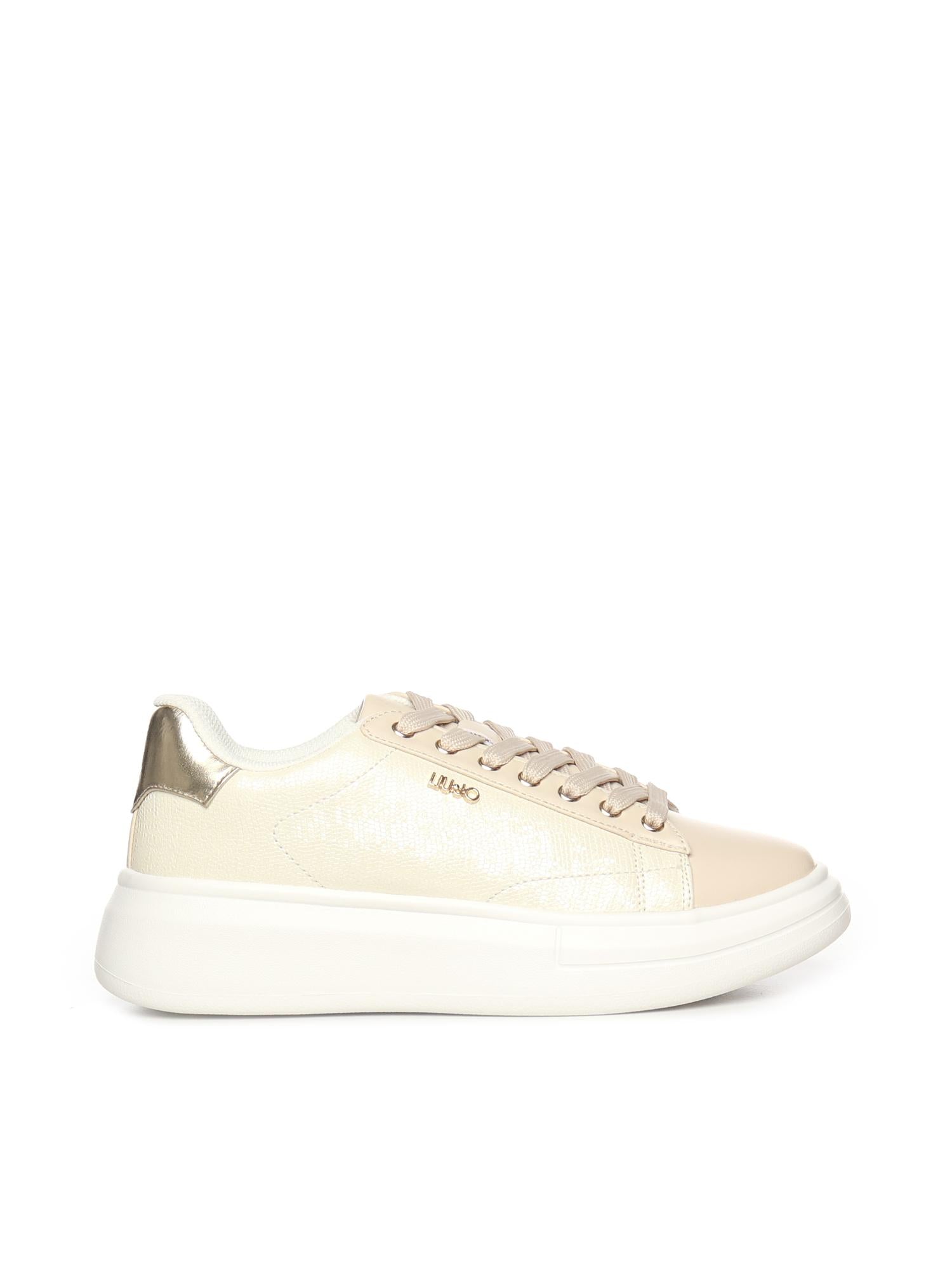 Sneakers platform in pelle BF5059EX300 S1052 LIU JO 