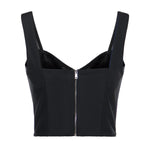 Top bustier in guaina jacquard e pizzo F7T19T GDCLQN0000 DOLCE & GABBANA 