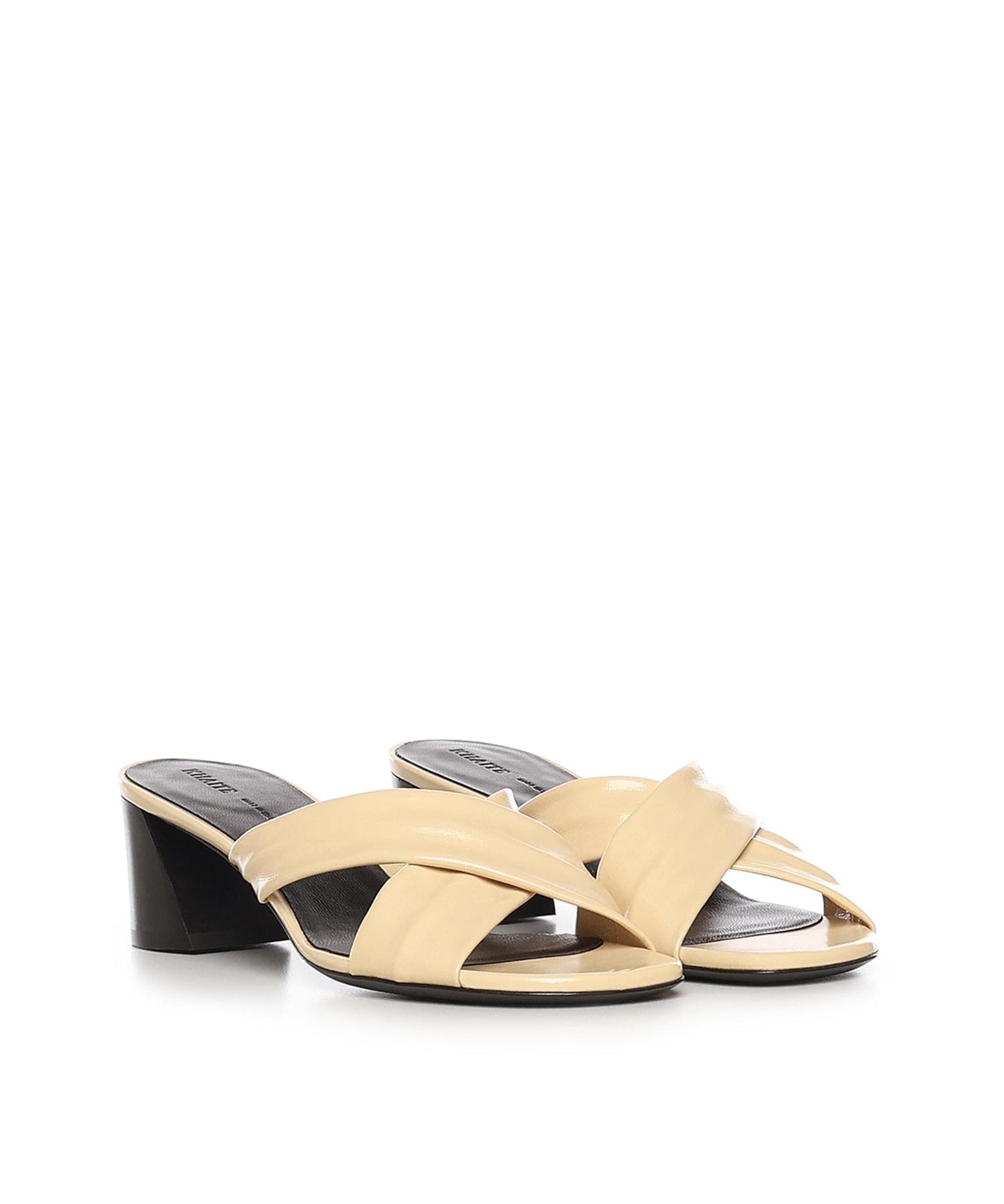 Mule Liria in pelle F3101 943L943 KHAITE 