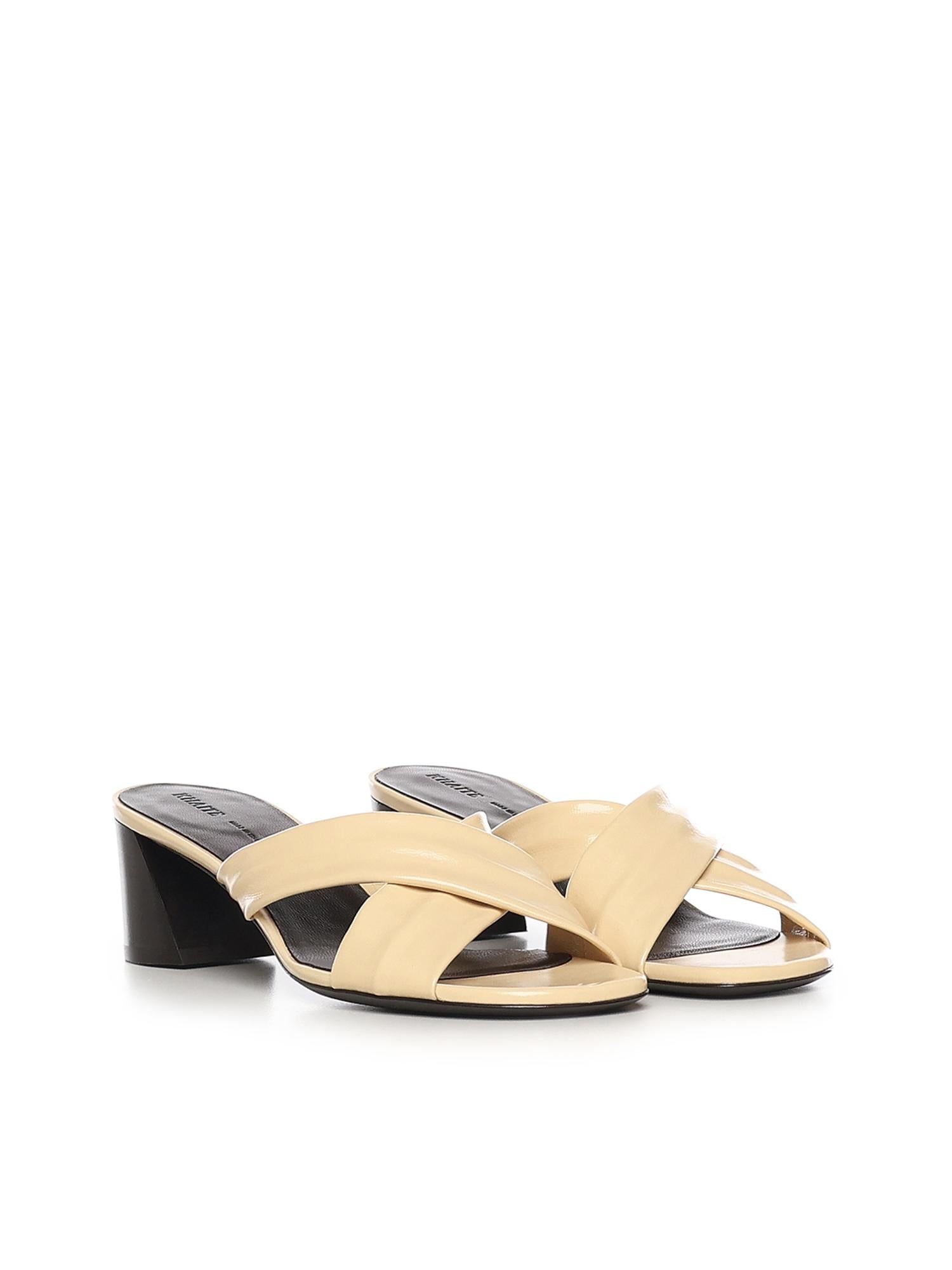 Mule Liria in pelle F3101 943L943 KHAITE 