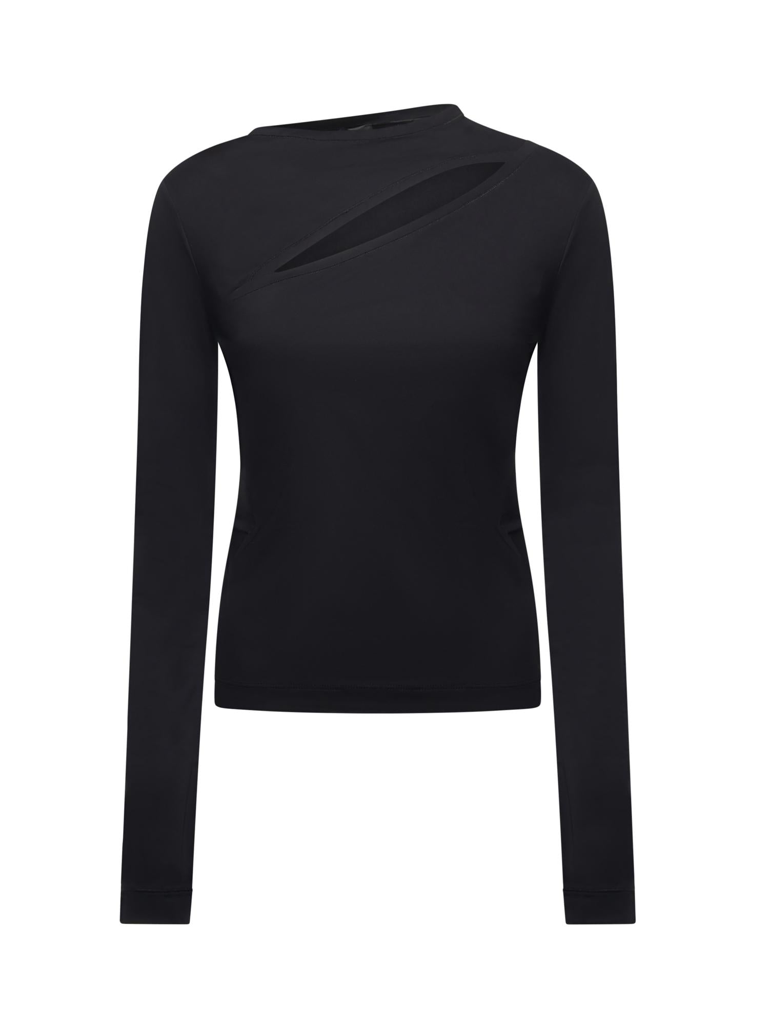 Maglia con dettaglio cut-out 106085 A308Z99 PINKO 