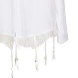Camicia Lingerie in popeline di lyocell 831656 TRO379000 BALENCIAGA 