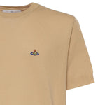 T-shirt Alex in cotone con logo 2701002G Y003FC404 VIVIENNE WESTWOOD 