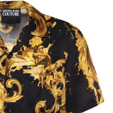 Camicia in twill di viscosa con stampa 80GAL2B0 NS757G89 VERSACE JEANS COUTURE 