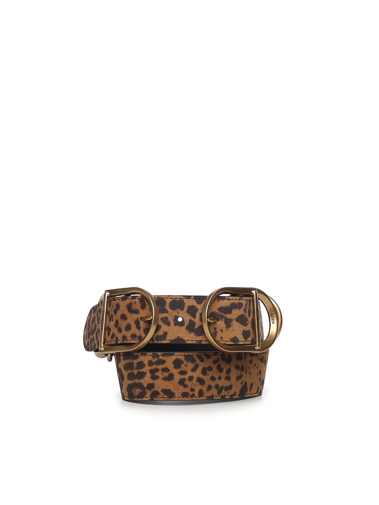 Cintura "Hippolita" con stampa leopardata 104793 A32AM35Q PINKO 