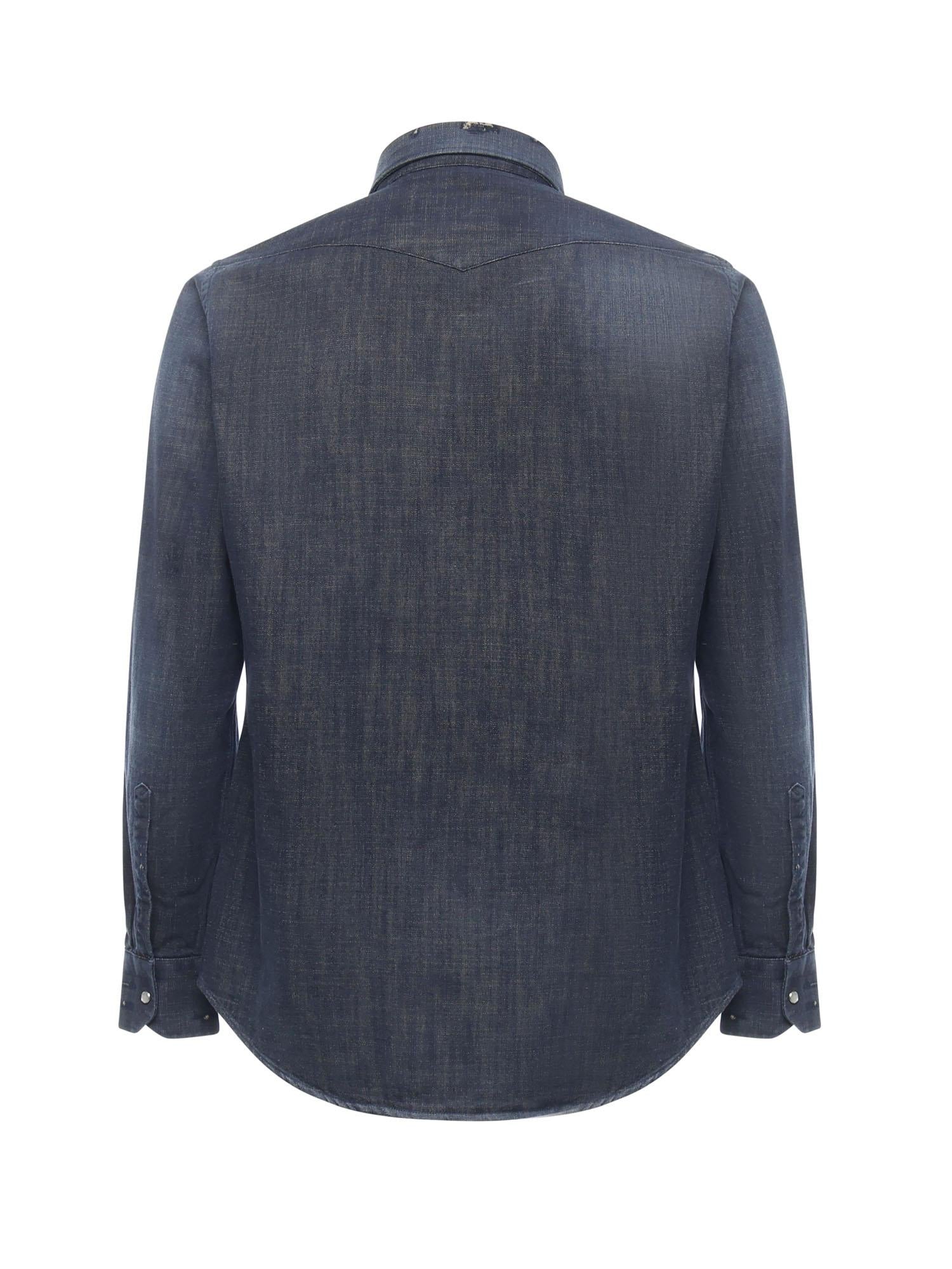 CamiciaTexas in denim di cotone SCC0001SH45350400C  SARTORIO NAPOLI 
