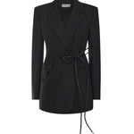 Blazer sartoriale con cintura 2522046031600 001 SPORTMAX 