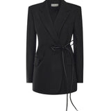 Blazer sartoriale con cintura 2522046031600 001 SPORTMAX 