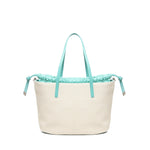 Borsa Tote Inge 73BS8VL01 INGEOFF WHITE/SMERALDO V° 73 