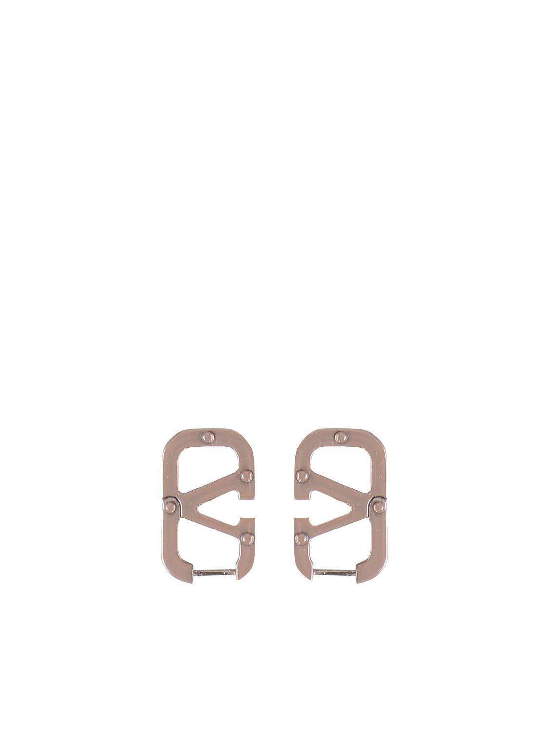 Orecchini Vlogo in ottone colore oro rosa 2W0J0T02 ZLQP45 VALENTINO GARAVANI 