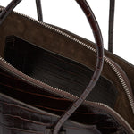 Borsa La Passeggiata Medium in pelle 250WAH00054 LBT021PR207 THE Attico 