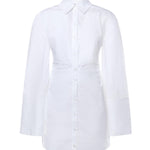 Abito camicia in cotone 115162 400 ROTATE 