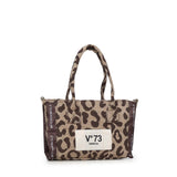 Mini bag Milene con logo 73BS9MV03M ILENEBEIGE/MORO V° 73 