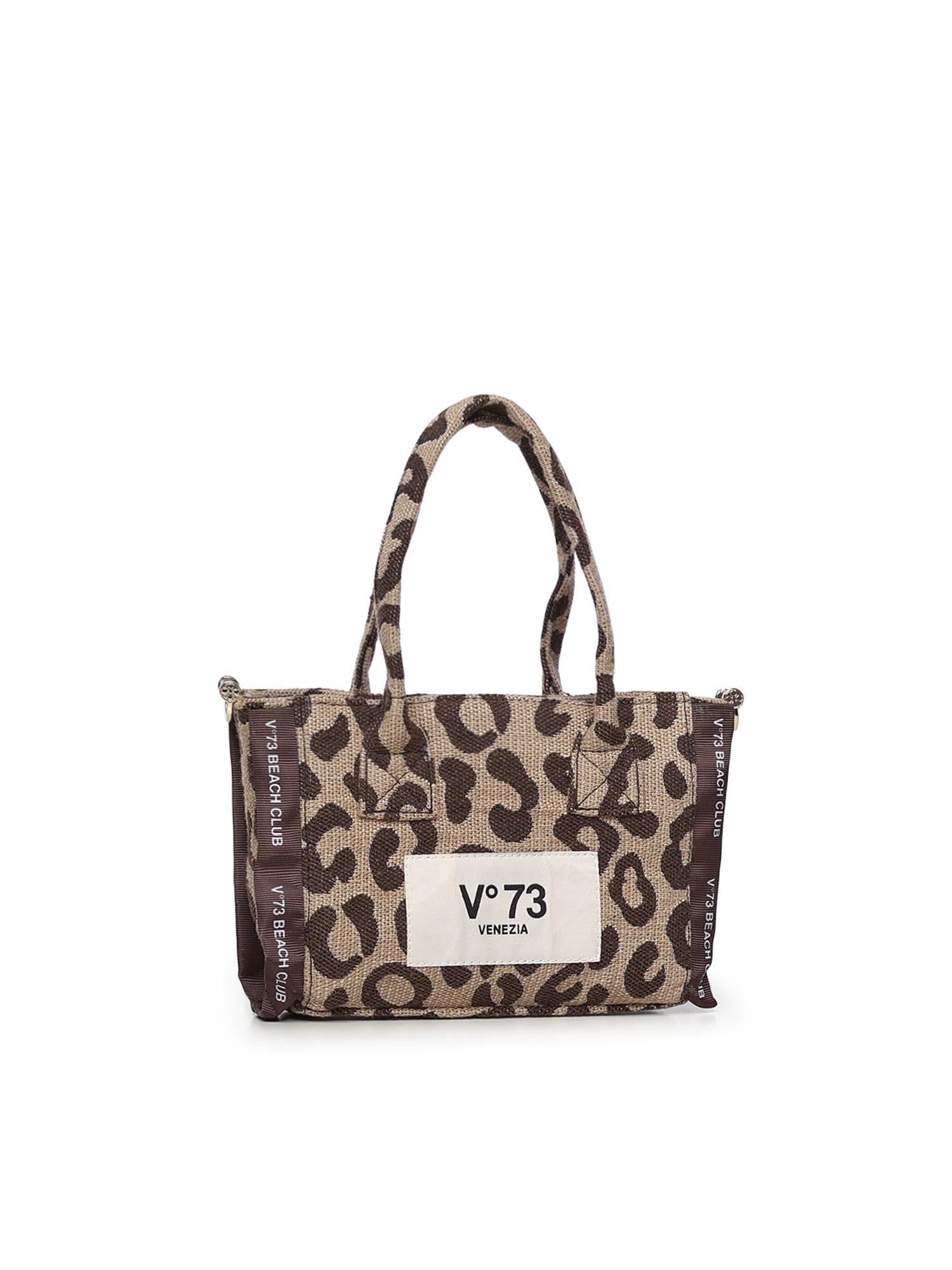 Mini bag Milene con logo 73BS9MV03M ILENEBEIGE/MORO V° 73 