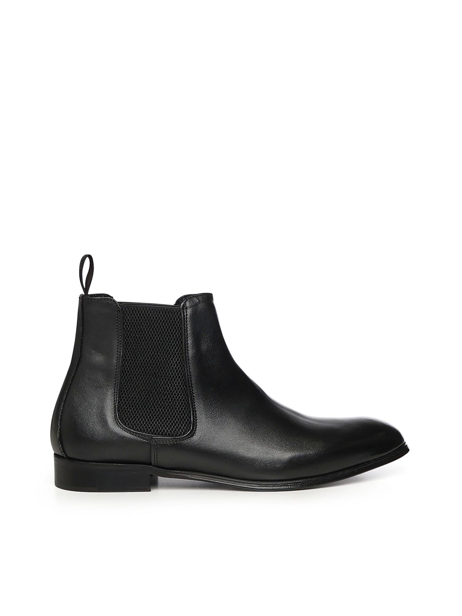 Stivaletto Finish in pelle FINISH VITELLONERO GIULIANO GALIANO 