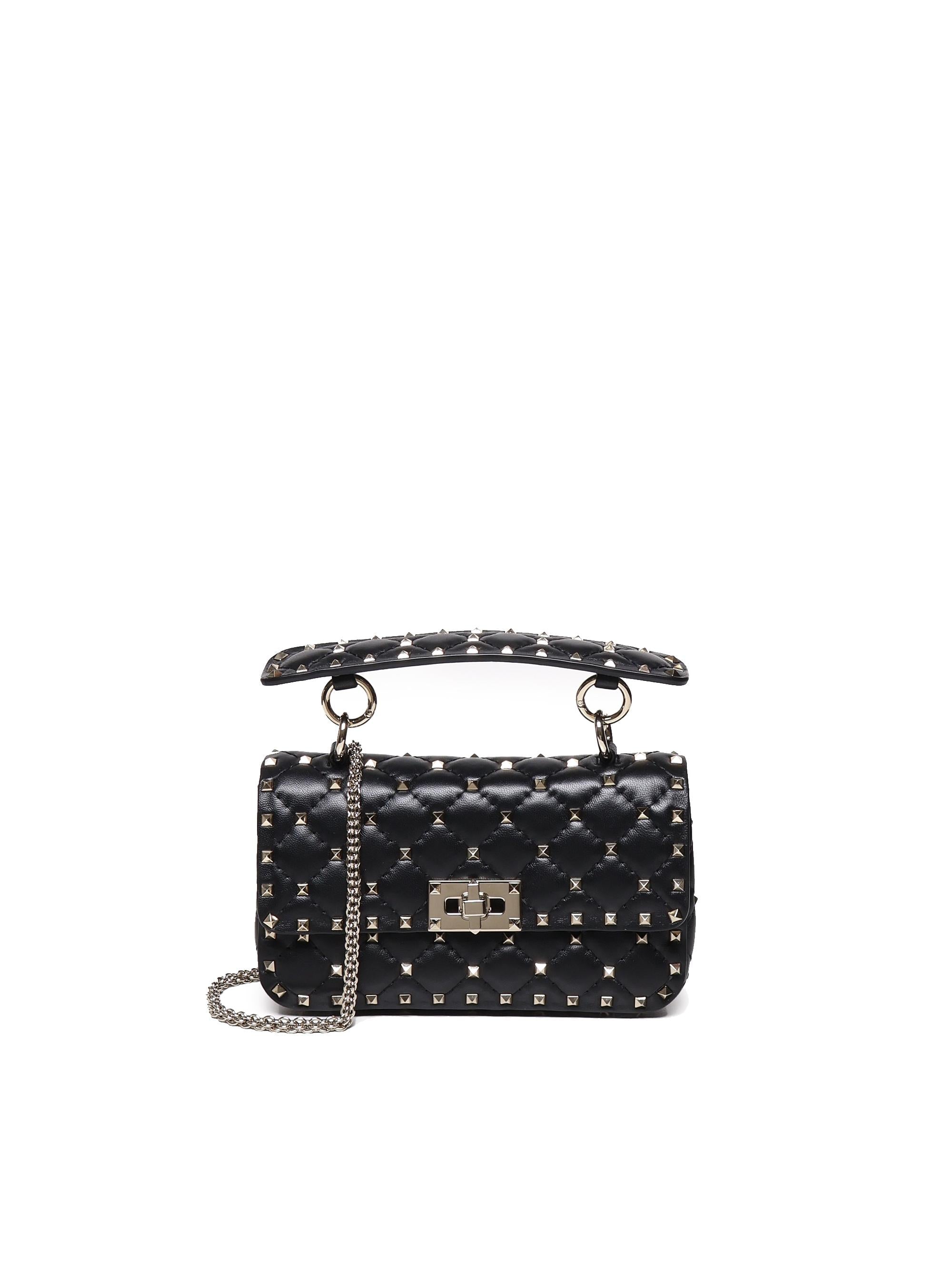Borsa a tracolla Rockstud Spike 7W2B0123 NAP0NO VALENTINO GARAVANI 