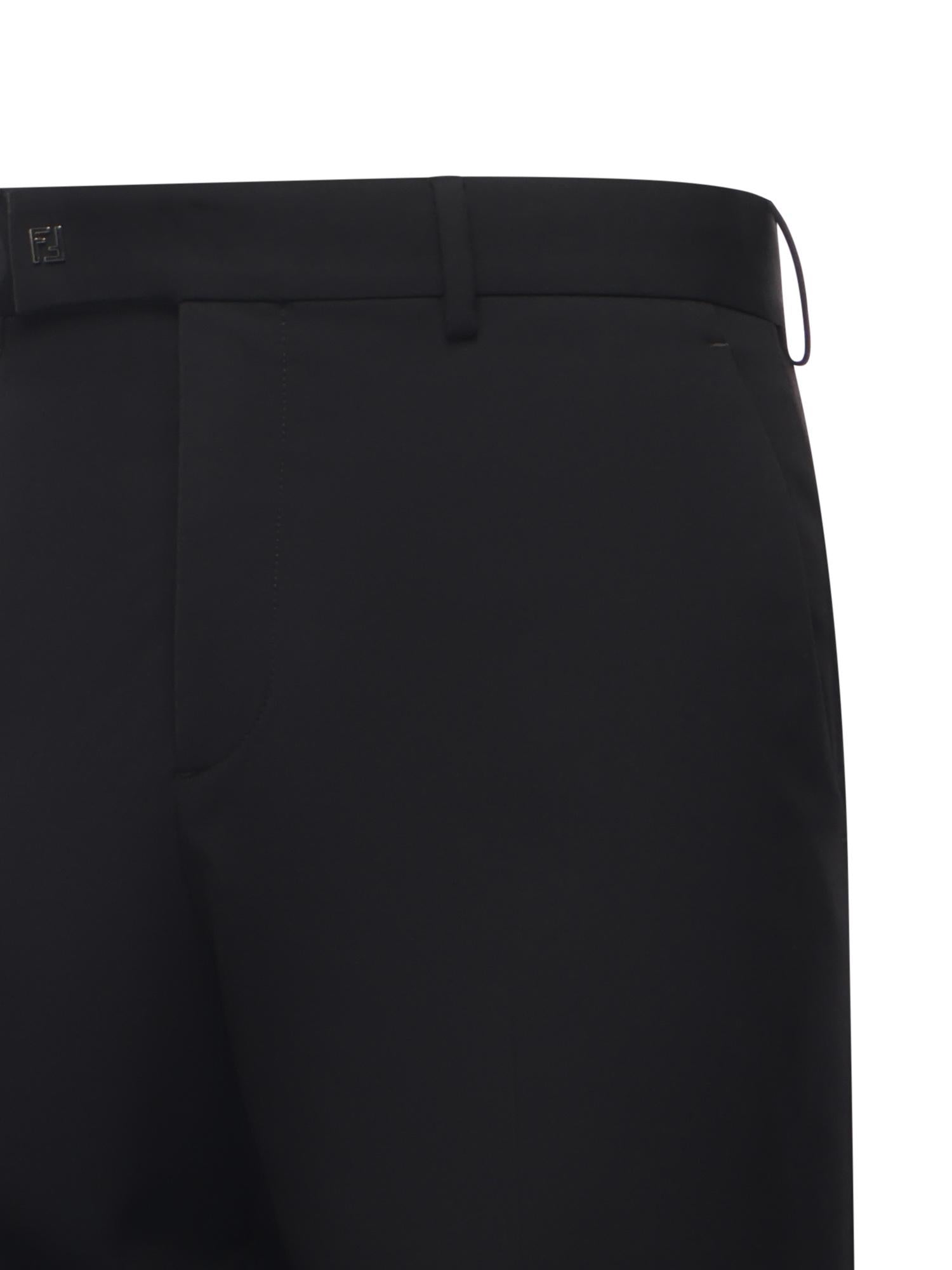 Pantaloni a sigaretta in lana<BR/> FB1089 AU60F0QA1 FENDI 