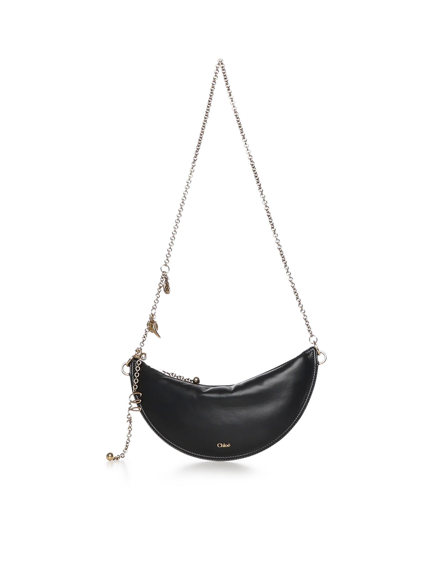 Borsa a spalla mini Chloè Icons in pelle CH25WP124P80 001 CHLOÉ 
