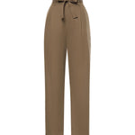 Pantalone a vita alta in cotone 836553 YZ9CV2412 SAINT LAURENT 