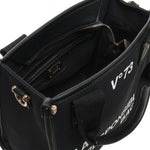 Borsa tote Responsability in canvas e ecopelle 73BS6AF02 RESPONSIBILITY BISNERO V° 73 
