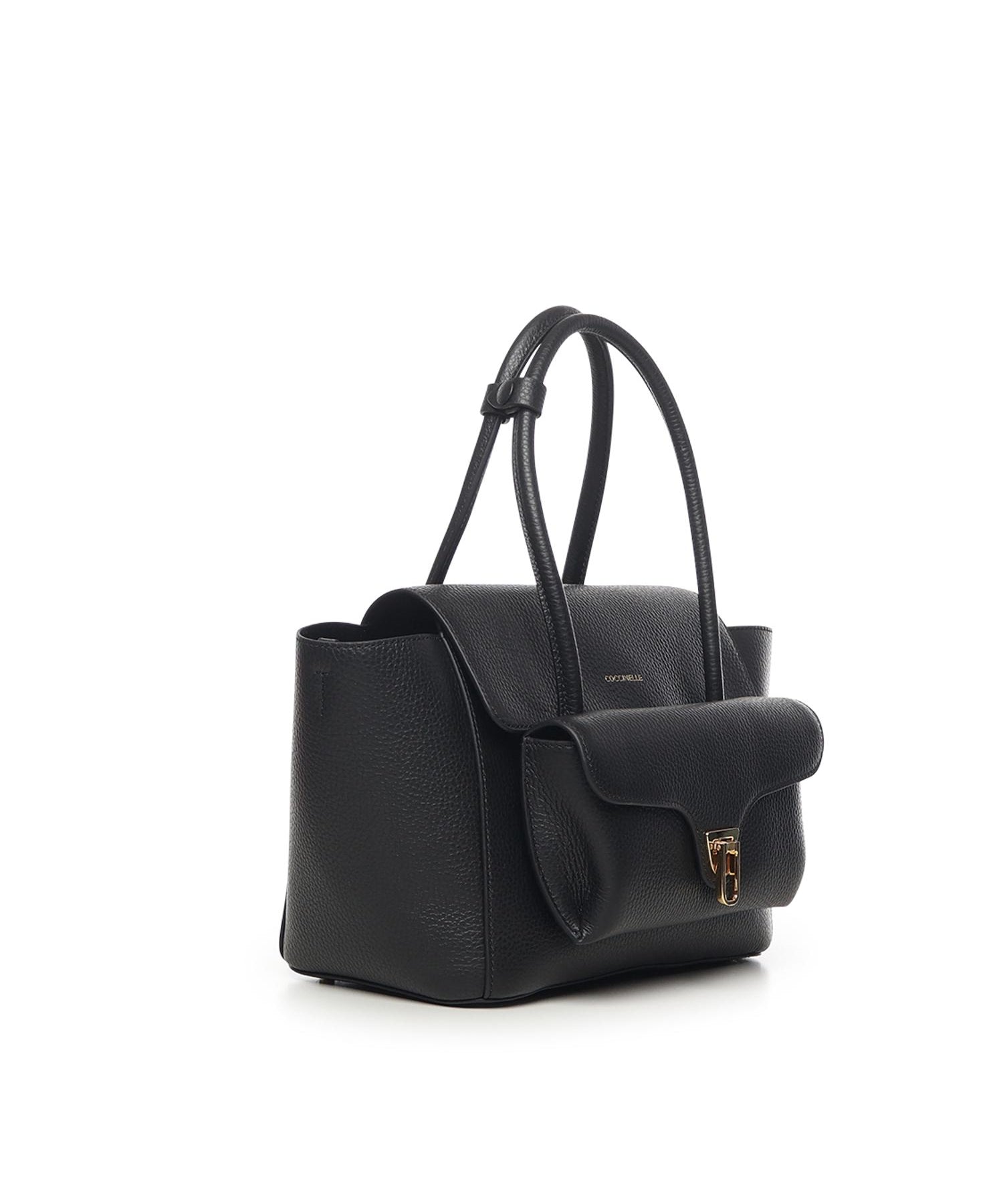 Borsa Double Beat Medium in pelle E1T8A180201 001 COCCINELLE 