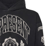 Felpa in cotone con cappuccio con effetto distressed MLM100372 04 REPRESENT 