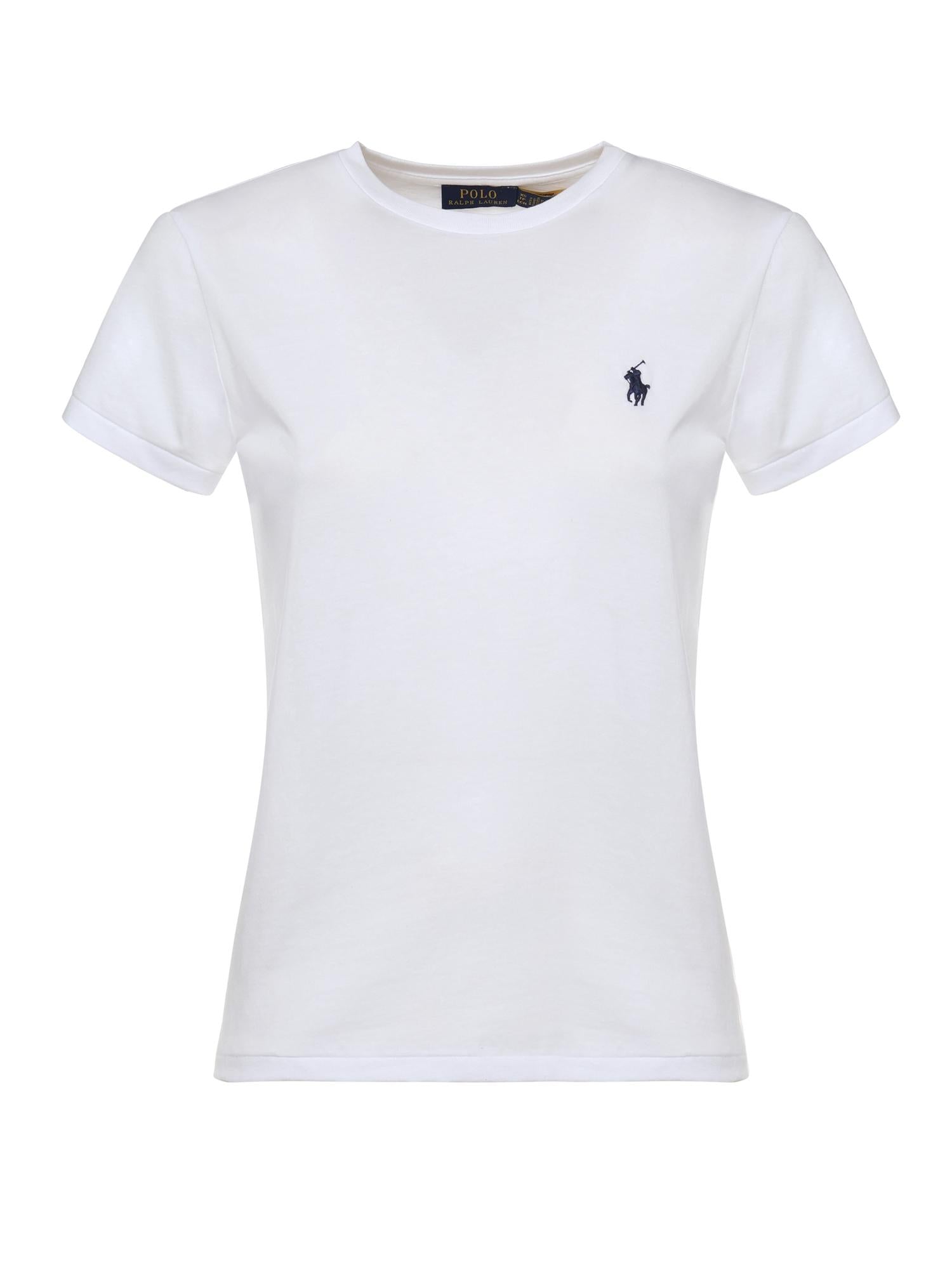 T-shirt in cotone con logo 211B14605 032 POLO RALPH LAUREN 