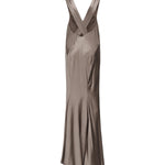 Abito lungo incrociato sulla schiena 797615 Y001W2783 SAINT LAURENT 