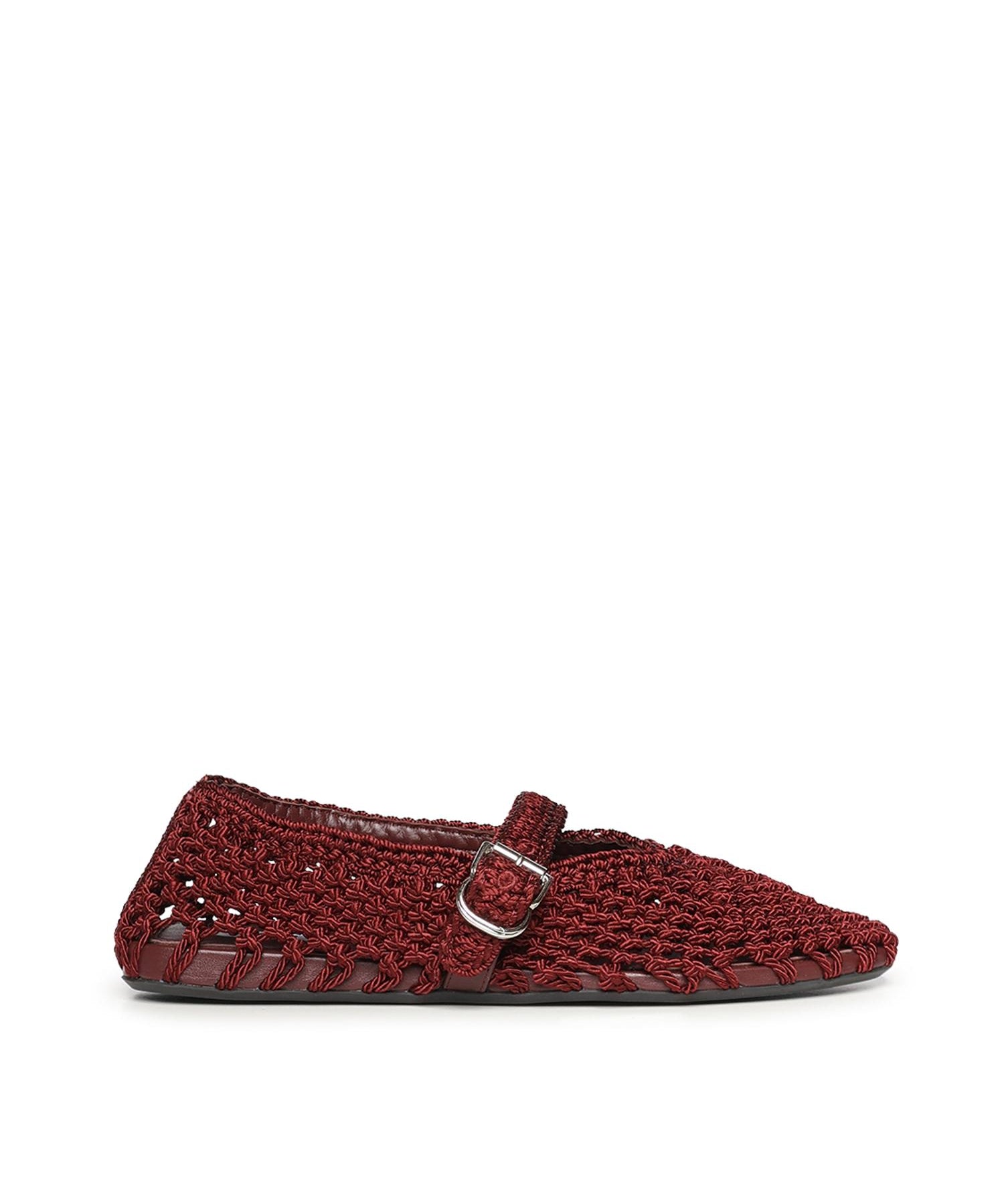 Ballerine flat in cordino di satin AA3A029I202 332 ALAIA 