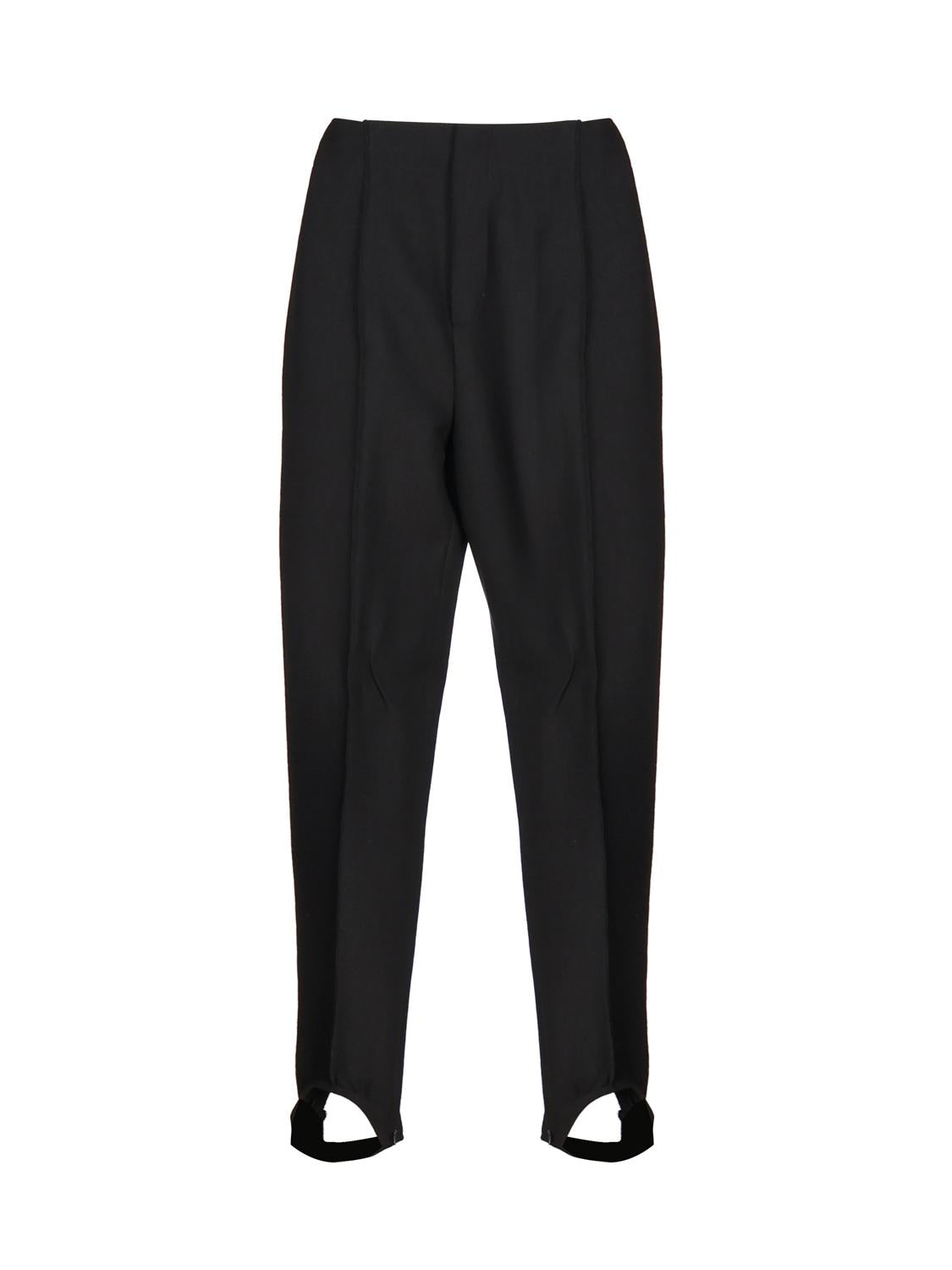 Pantaloni con staffa in cotone strutturato 736493 V3F901000 BOTTEGA VENETA 