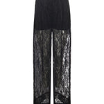 Pantaloni ampi in pizzo 105501 A2R7Z99 PINKO 