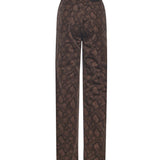 Jeans dritti con stampa all-over 115000 3074 ROTATE 