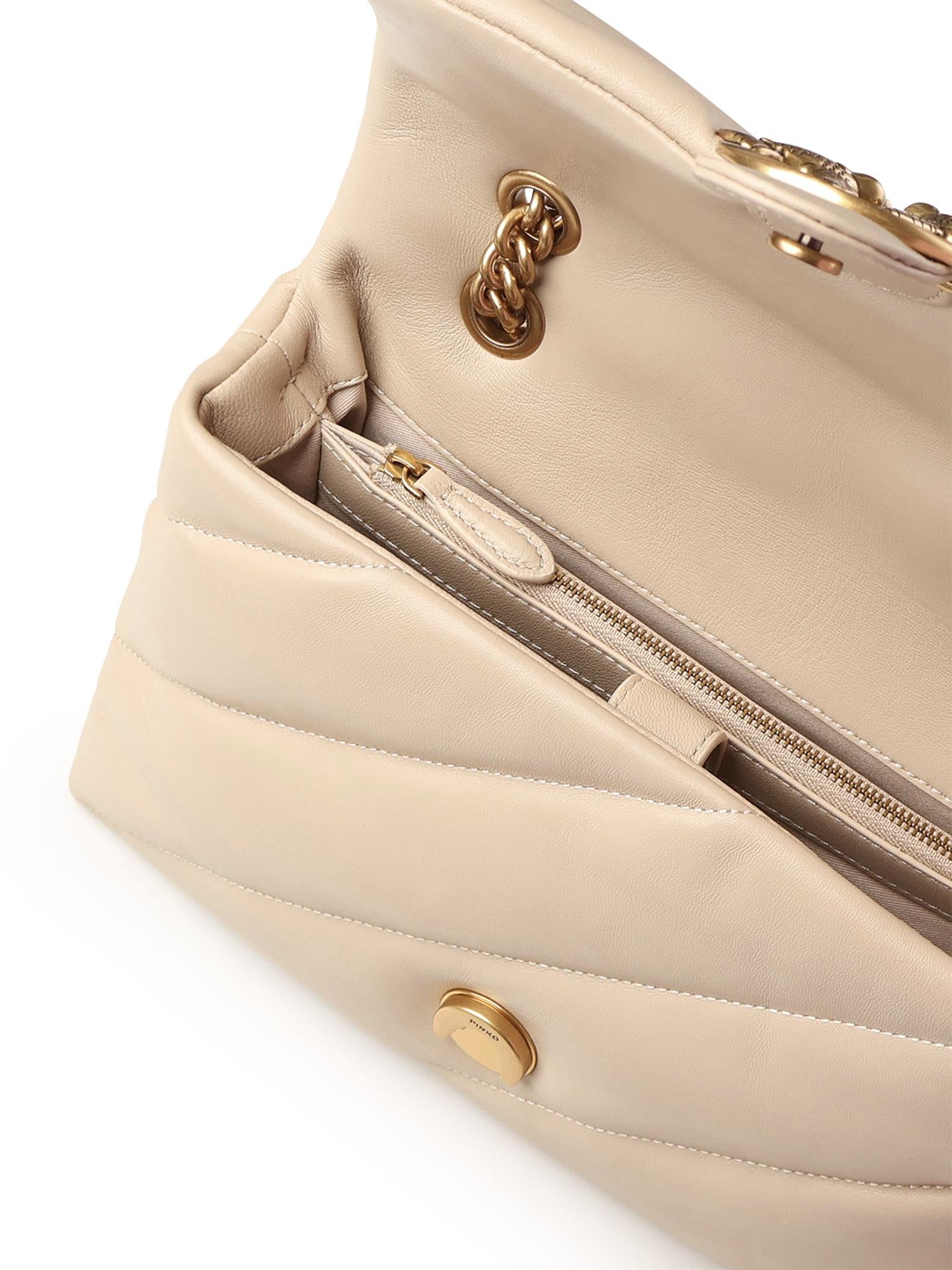 Borsa a tracolla media Love Bag Puff 100038 A0F2C50Q PINKO 