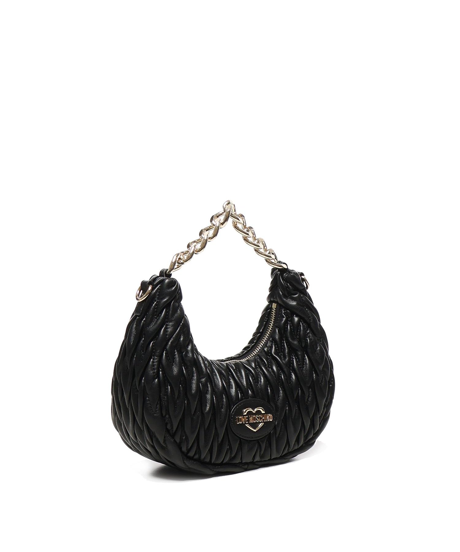 Borsa quilted con logo JC4014PP1NLH0 000 LOVE MOSCHINO 